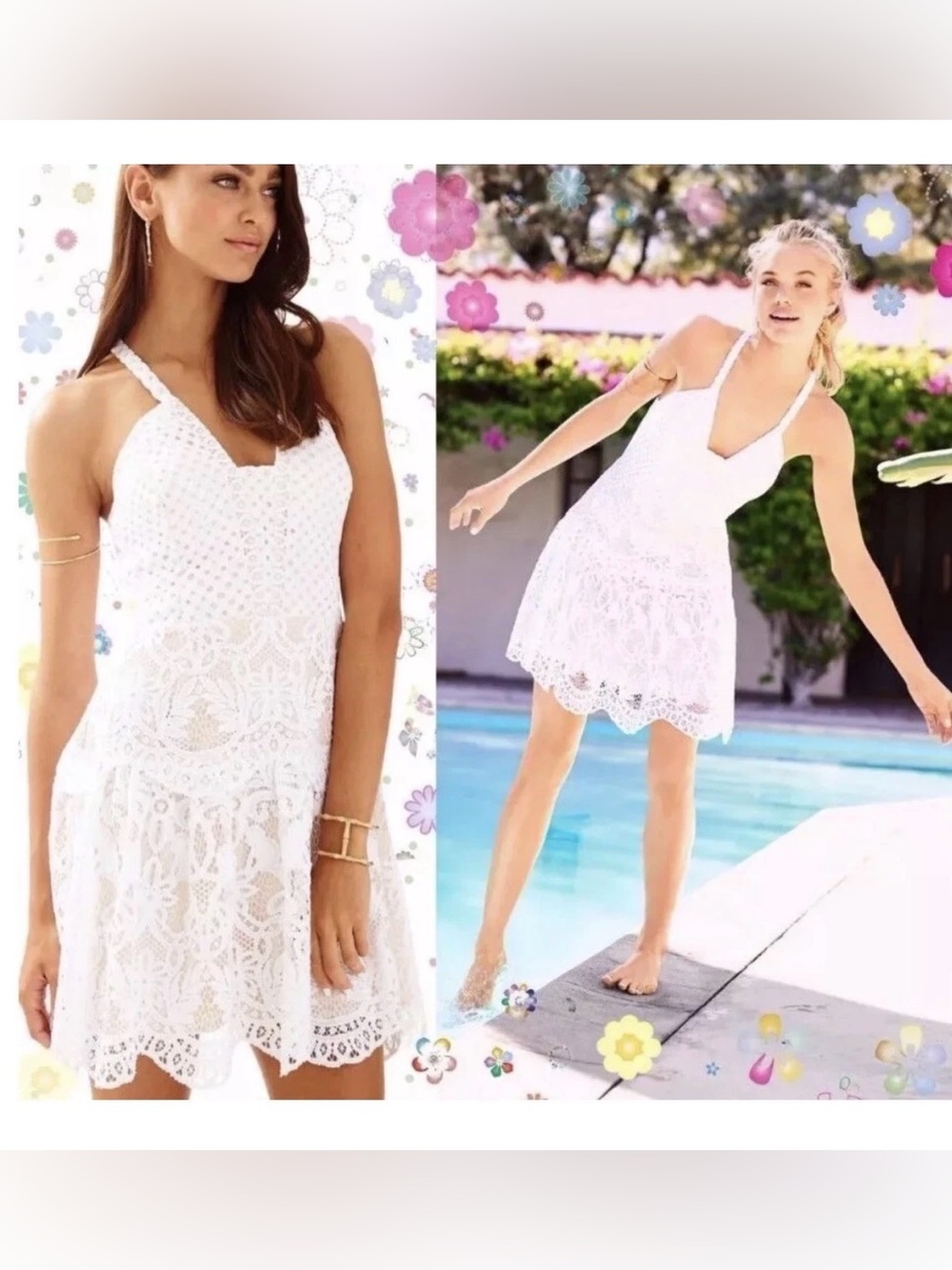 White Lilly Pulitzer Adela Dress